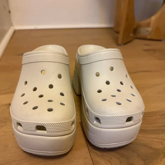 Croc platform heel - Picture 3 of 8